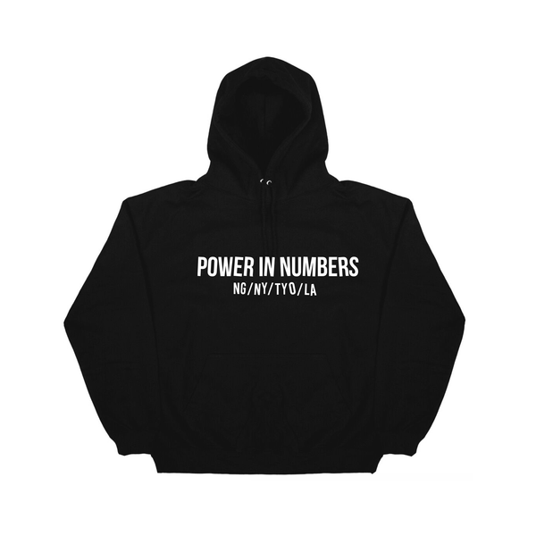 0115 - Power In Numbers (Black Hoodie)