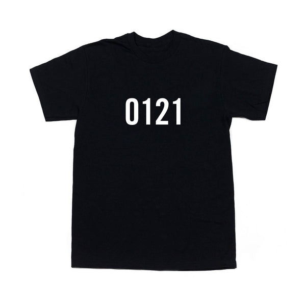 Birmingham - 0121 - (Black T-Shirt)