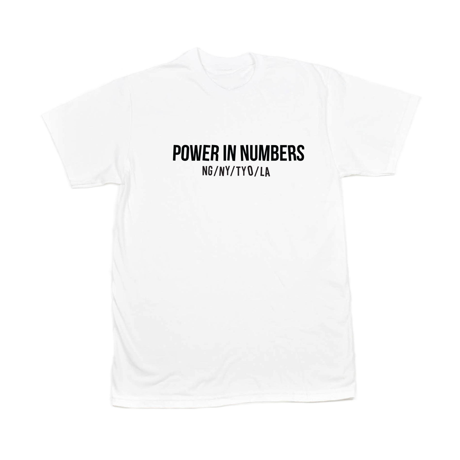 0115 - Power In Numbers (White)