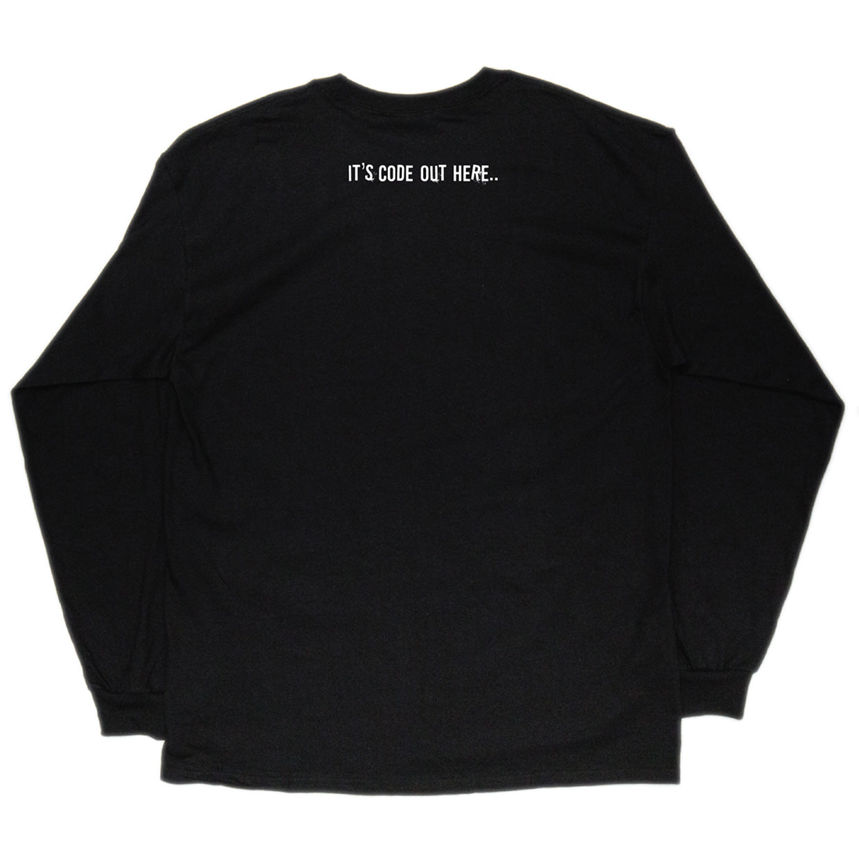 0115 Records - T-Shirts - 0115 Long Sleeve T-shirt (Black)