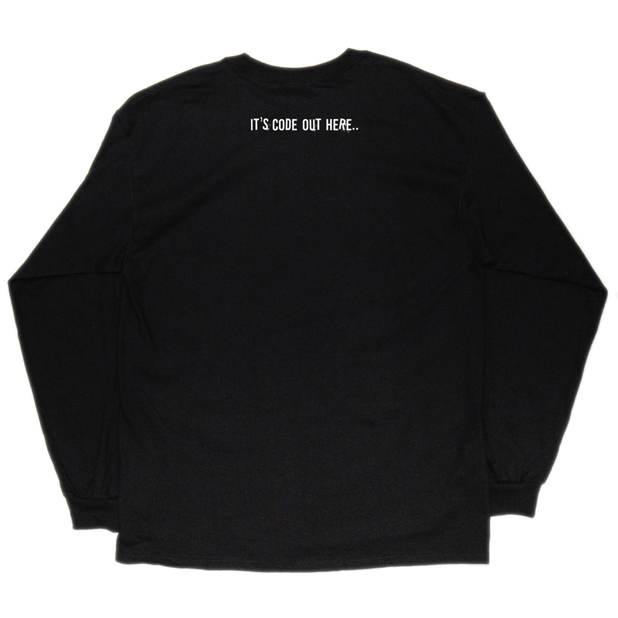 0115 Records - T-Shirts - 0115 x Katana Long Sleeve T-shirt (Black)