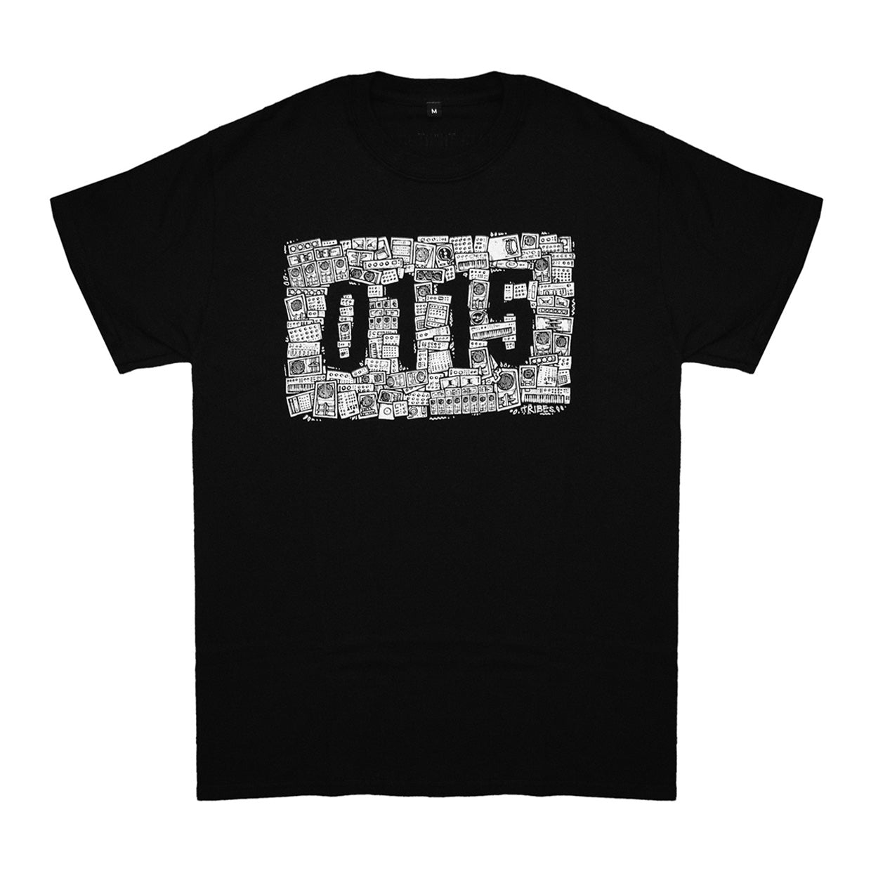 0115 Records - T-Shirts - 0115 x The Tribes T-shirt (Black)