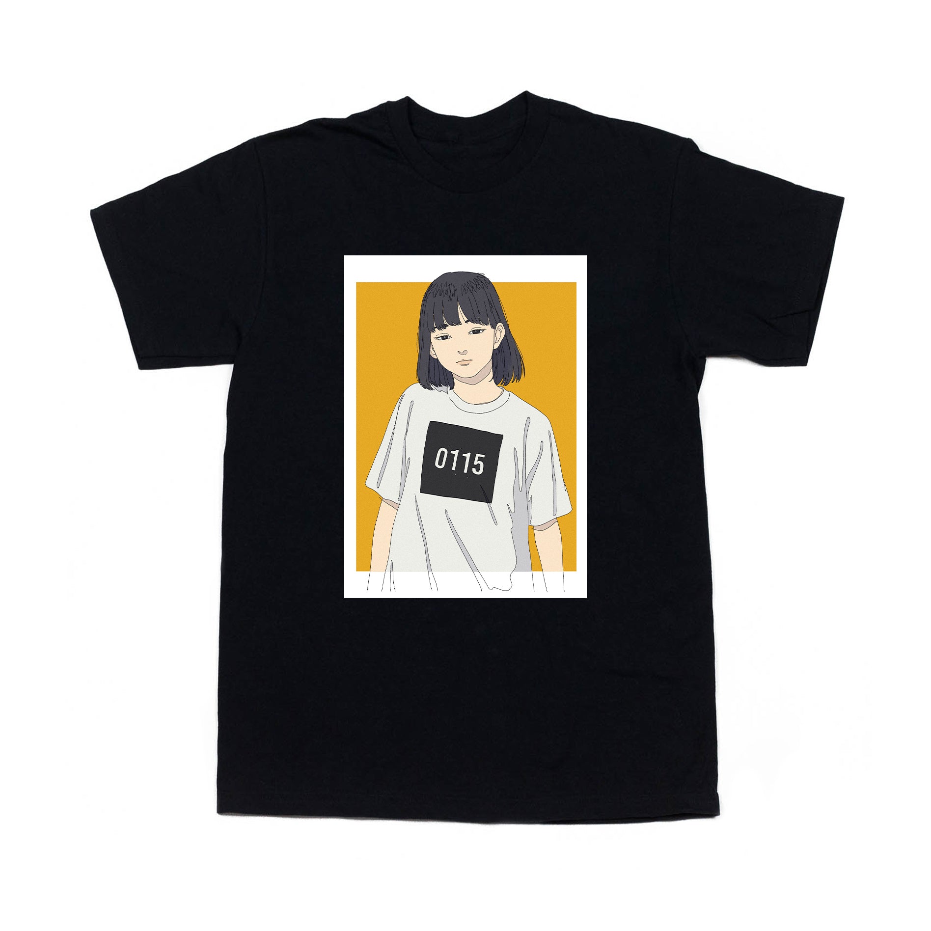 0115 Records - T-Shirts - 0115 x Villageworks 001 T-shirt (Black)
