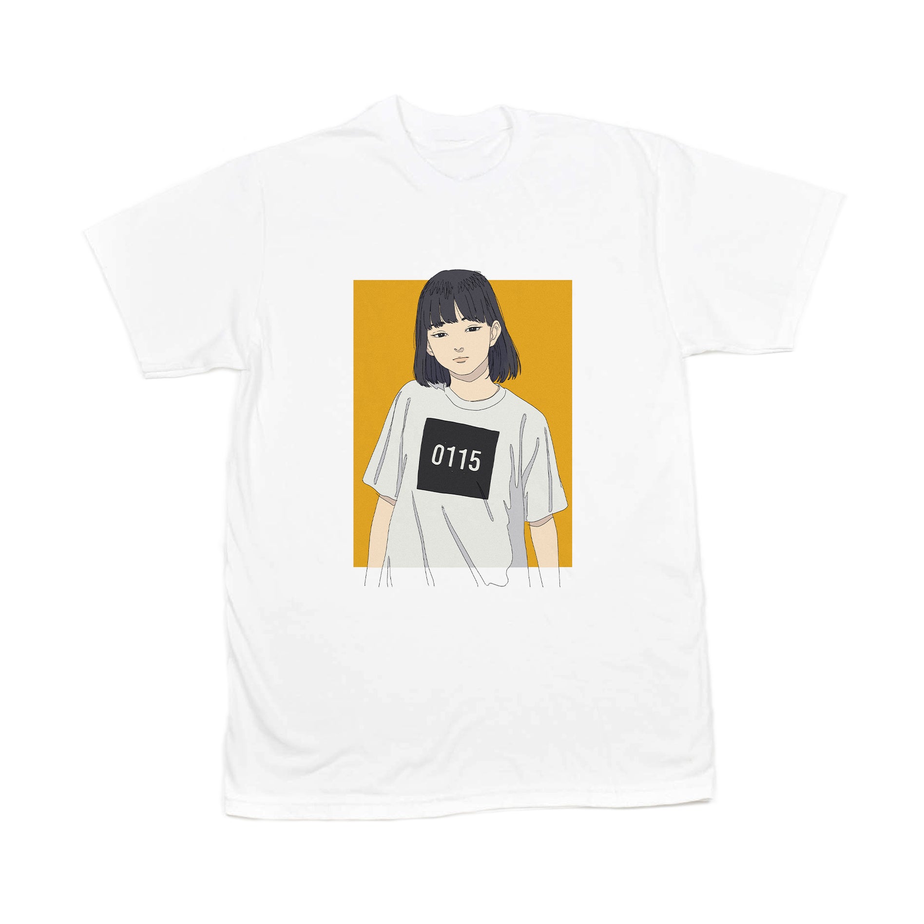 0115 Records - T-Shirts - 0115 x Villageworks 001 T-shirt (White)