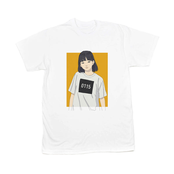0115 Records - T-Shirts - 0115 x Villageworks 001 T-shirt (White)